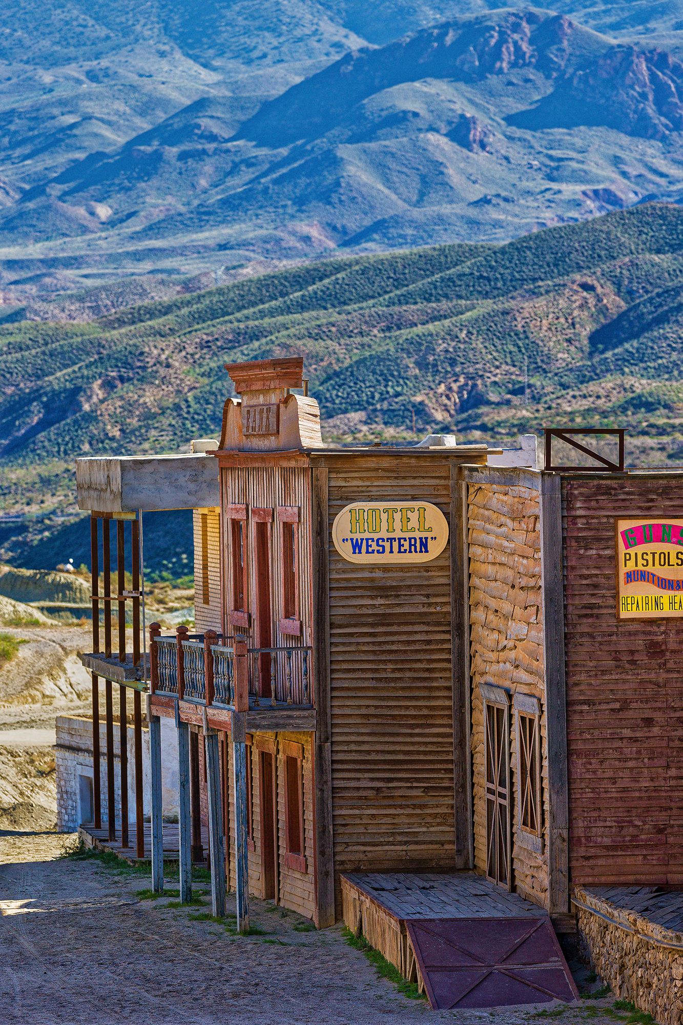 Fort Alamo. Nombre de films ont été tourné dans le désert de Tabernas